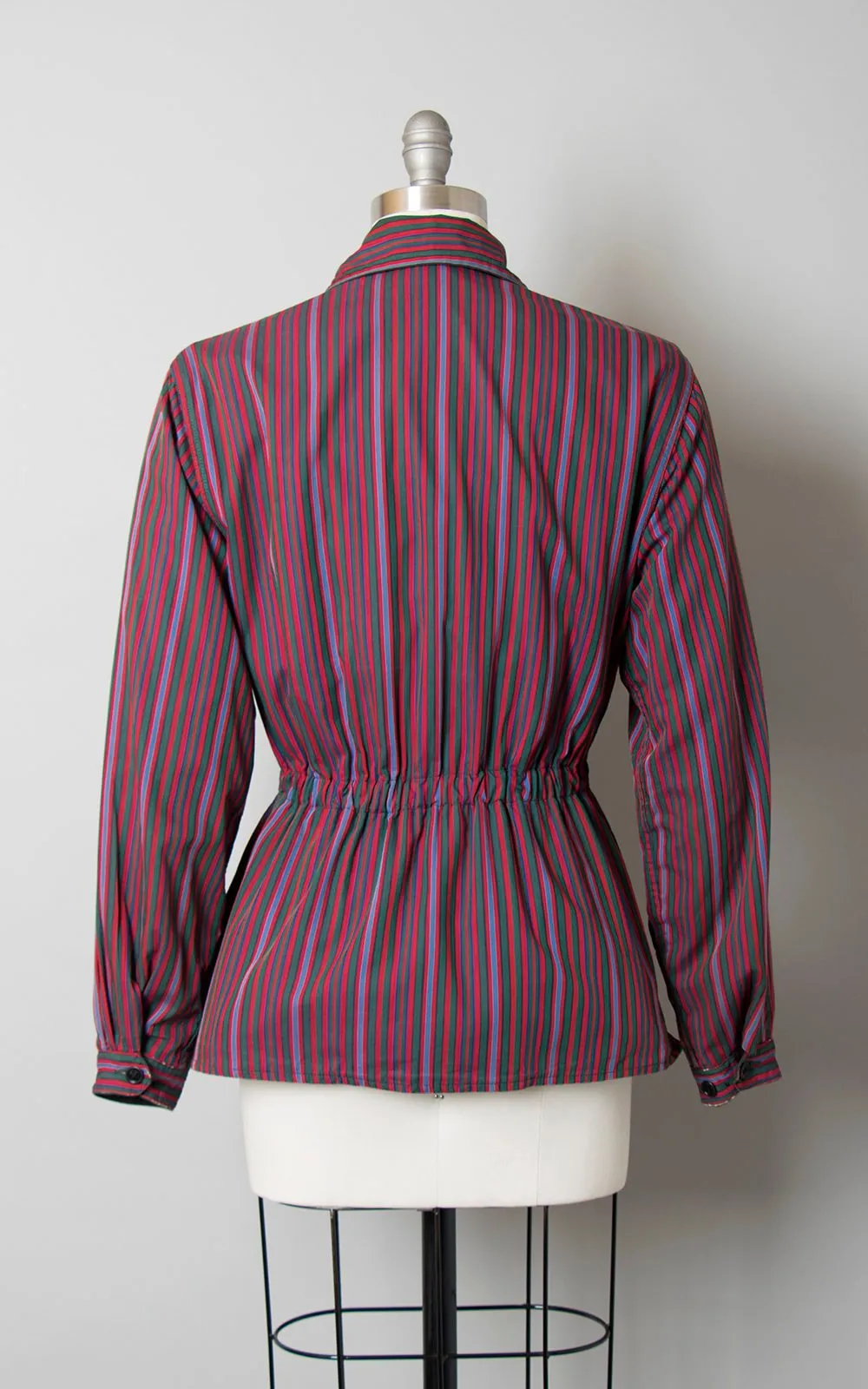 1940s 1950s White Stag Reversible Striped Ski Jacket | small/medium