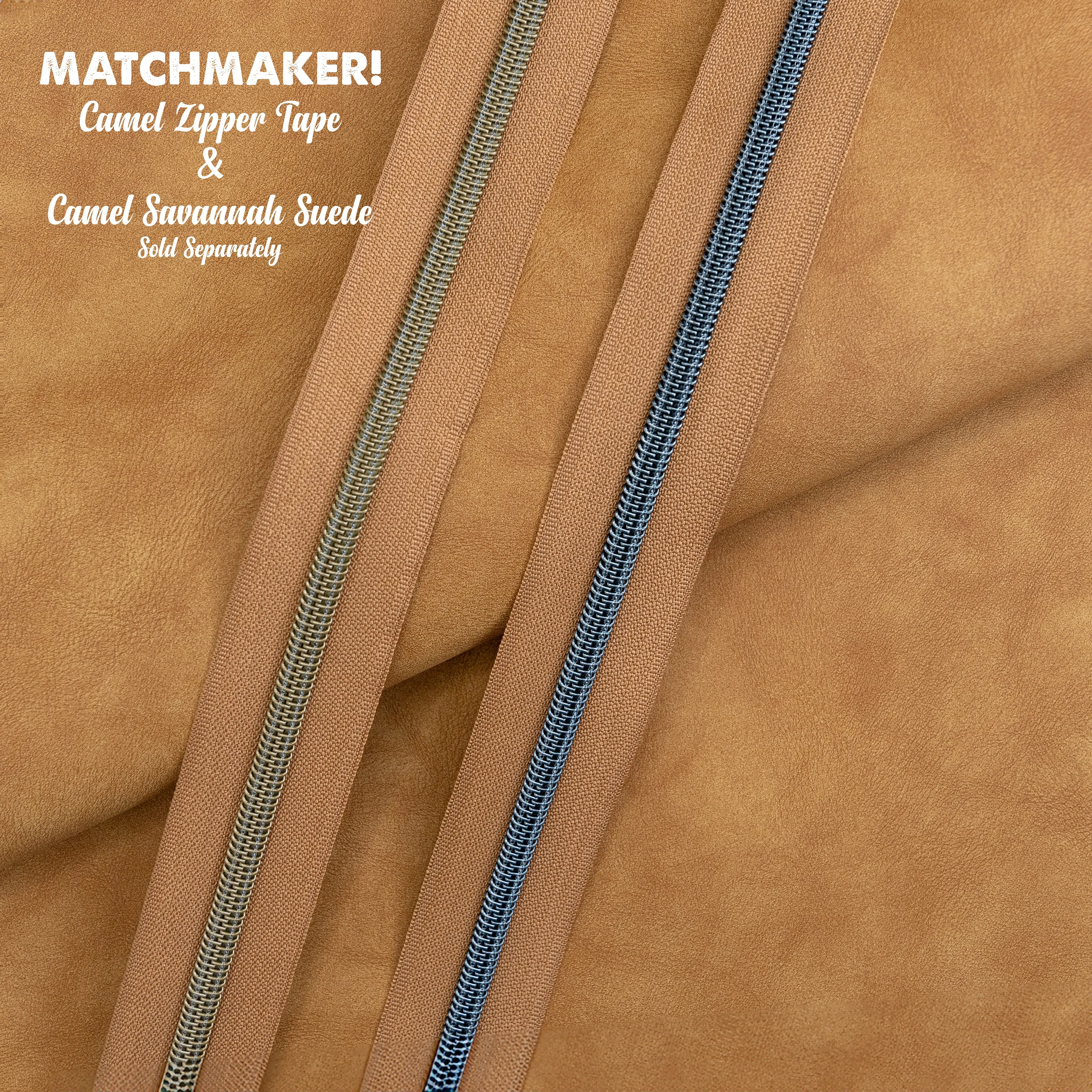 #5 Nylon Zipper Tape - Camel