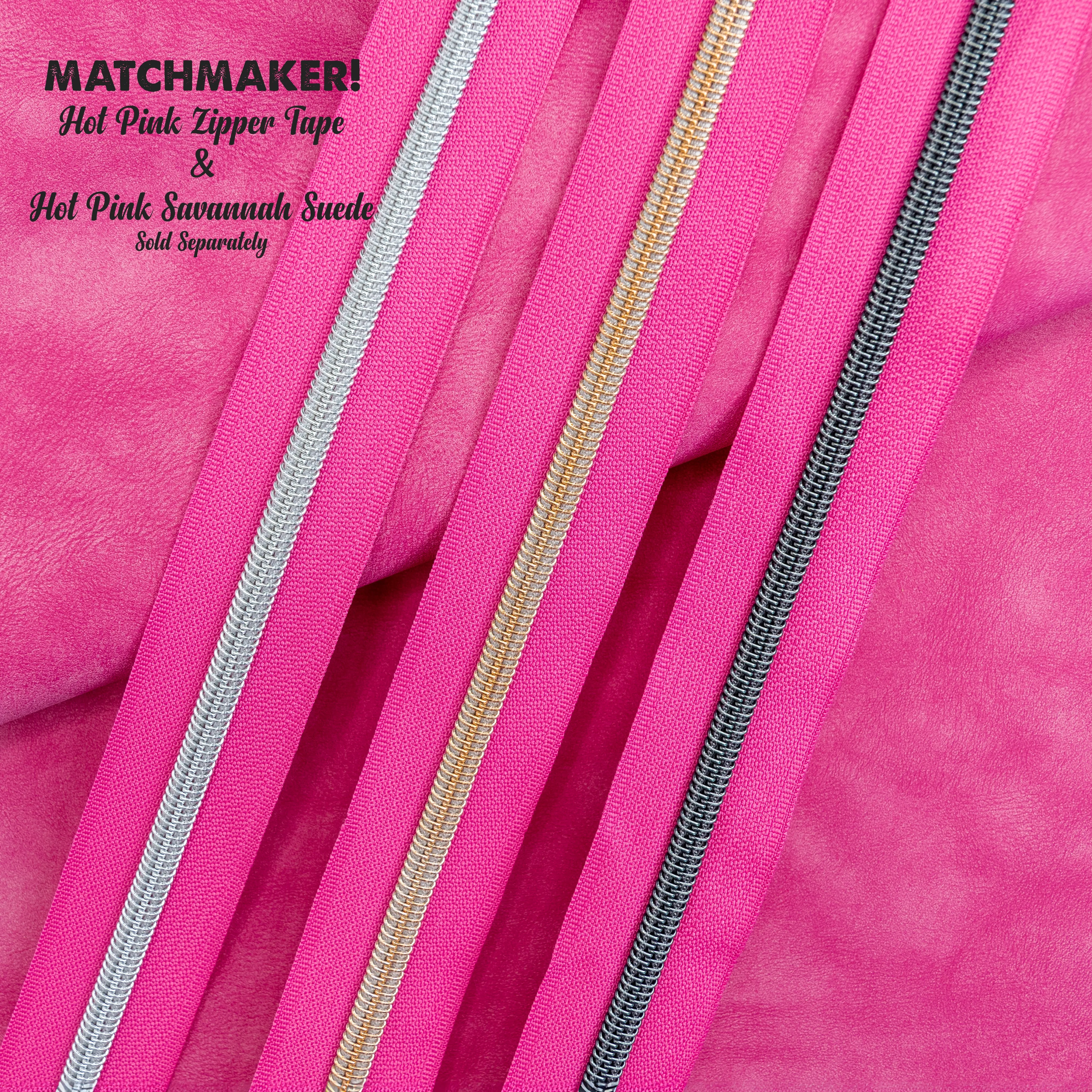 #5 Nylon Zipper Tape - Hot Pink