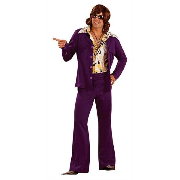 70's Purple Leisure Suit Costume