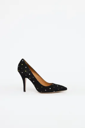 Anaid Suede Star Pump