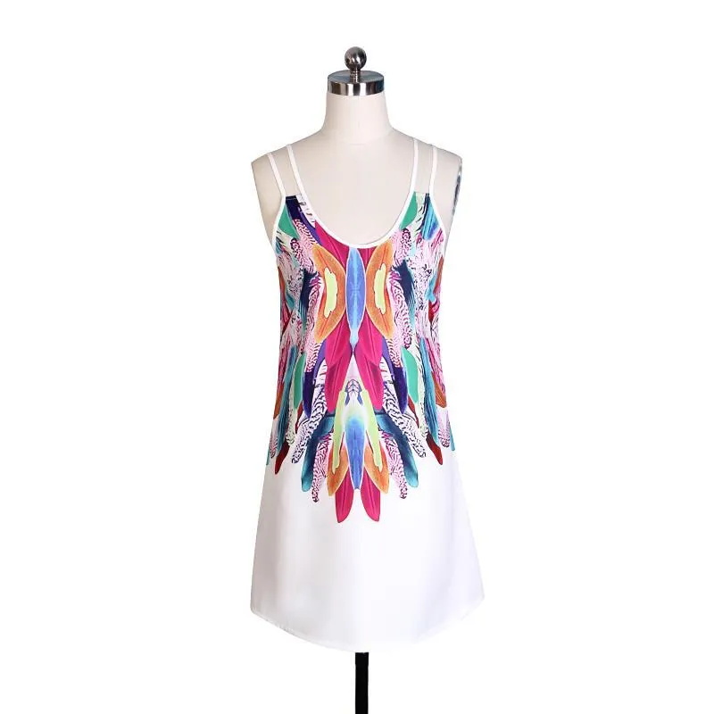 Boho Style Printed Dress