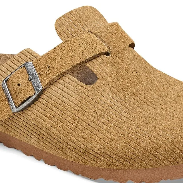 Boston Suede Corduroy Embosssed - Cork Brown