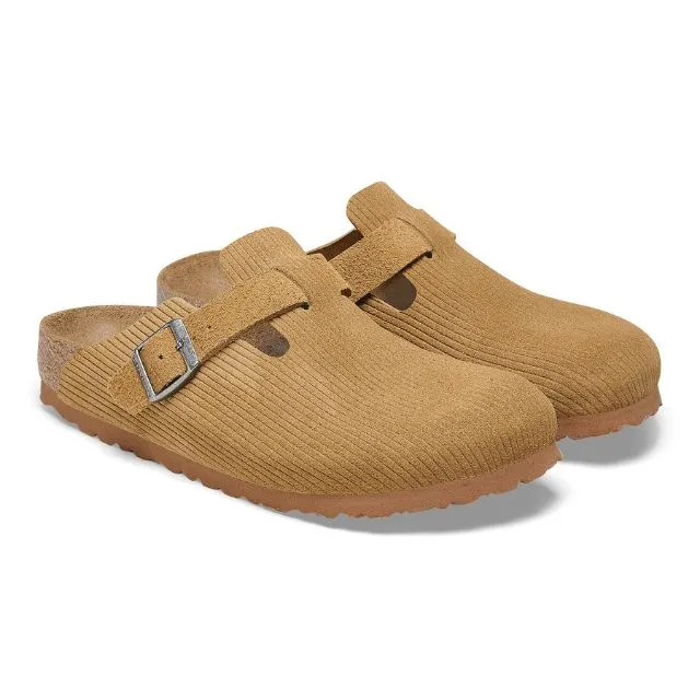 Boston Suede Corduroy Embosssed - Cork Brown