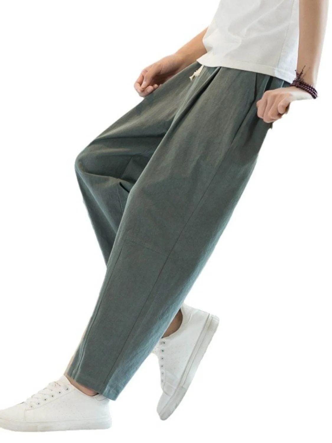 Cropped Straight Pants