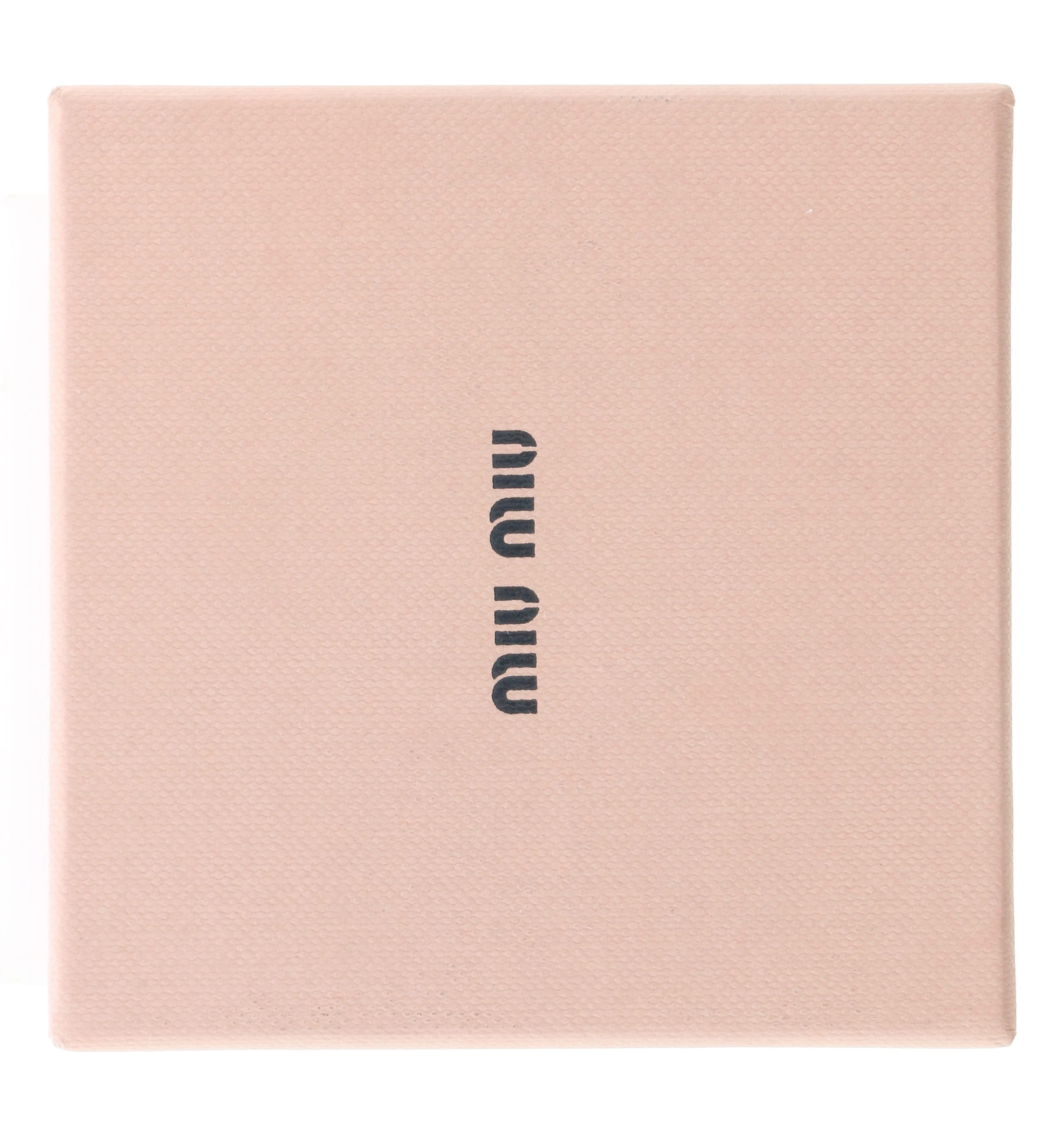 Damaged/Store Return Miu Miu Brown Leather Wave Brooch Pin-One Size