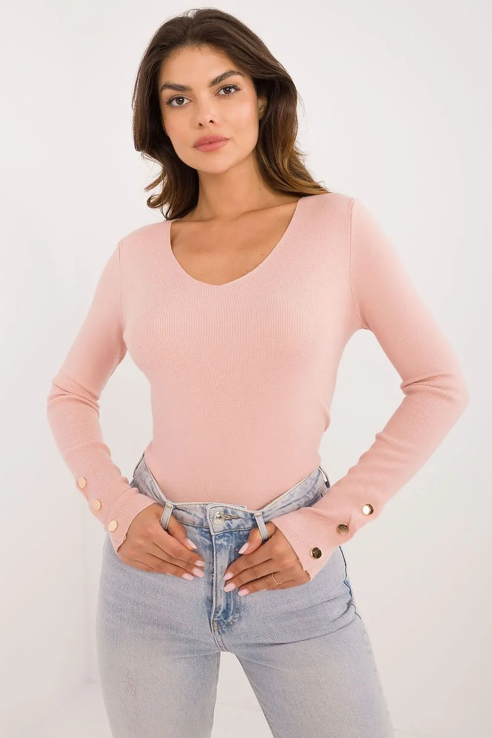 Everyday Elegance Buttoned Sweater