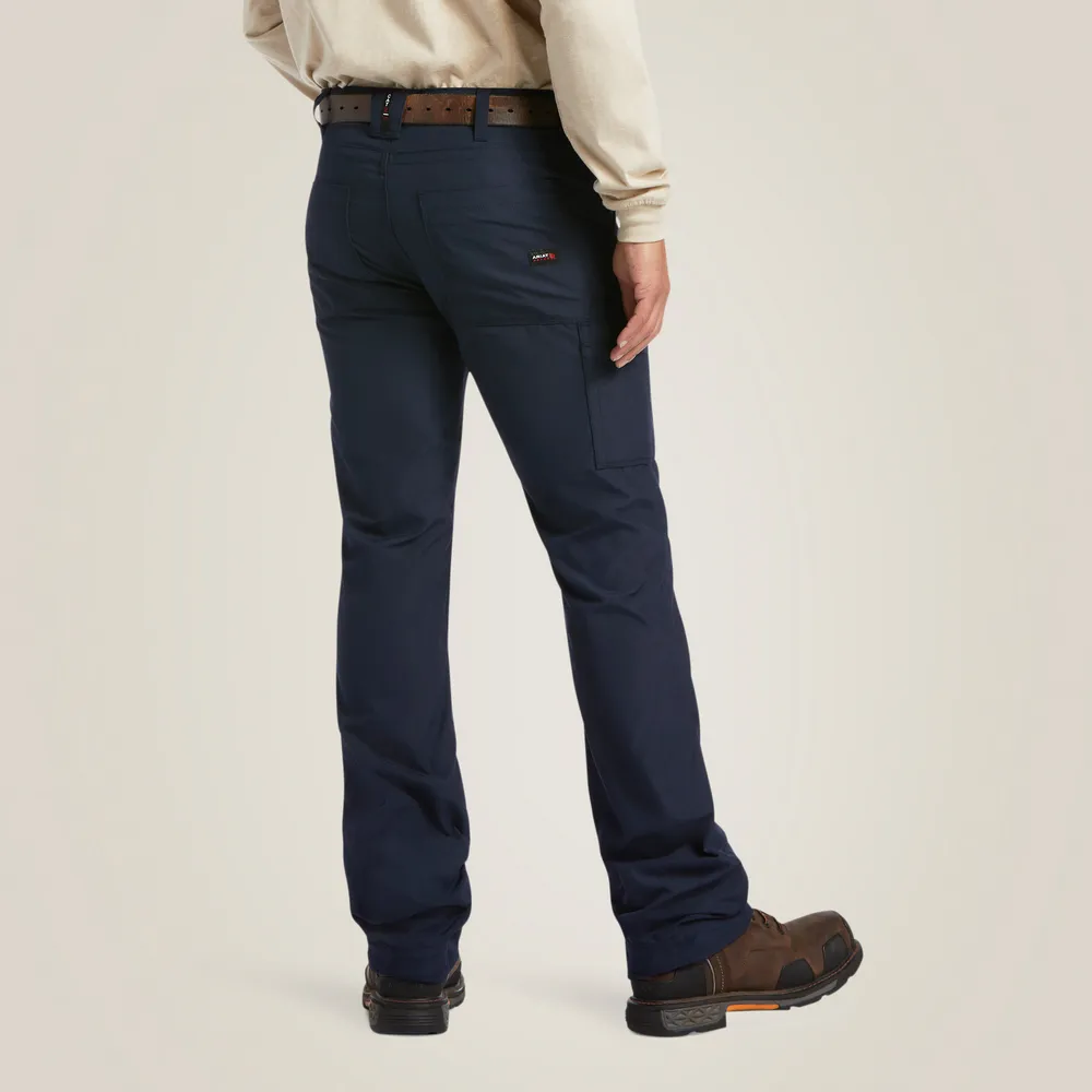 Fr M5 Straight  Duralight Ripstop Straight Leg Pant - 410-Navy | Ariat 10039284