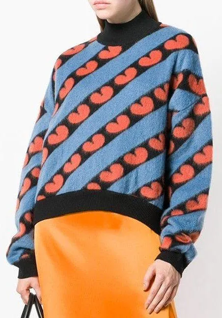 Heart Striped Jumper