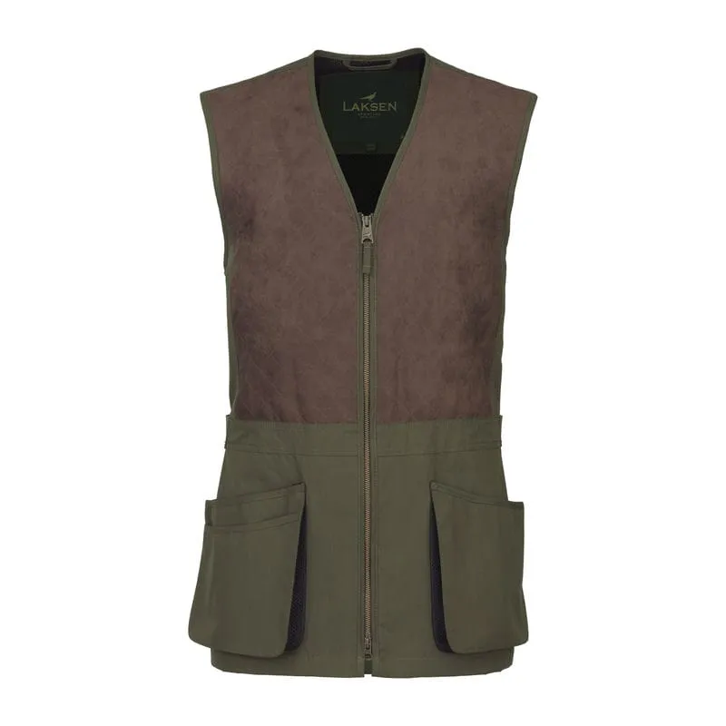 Laksen Marsh CTX Waterproof Mens Shooting Vest - Olive