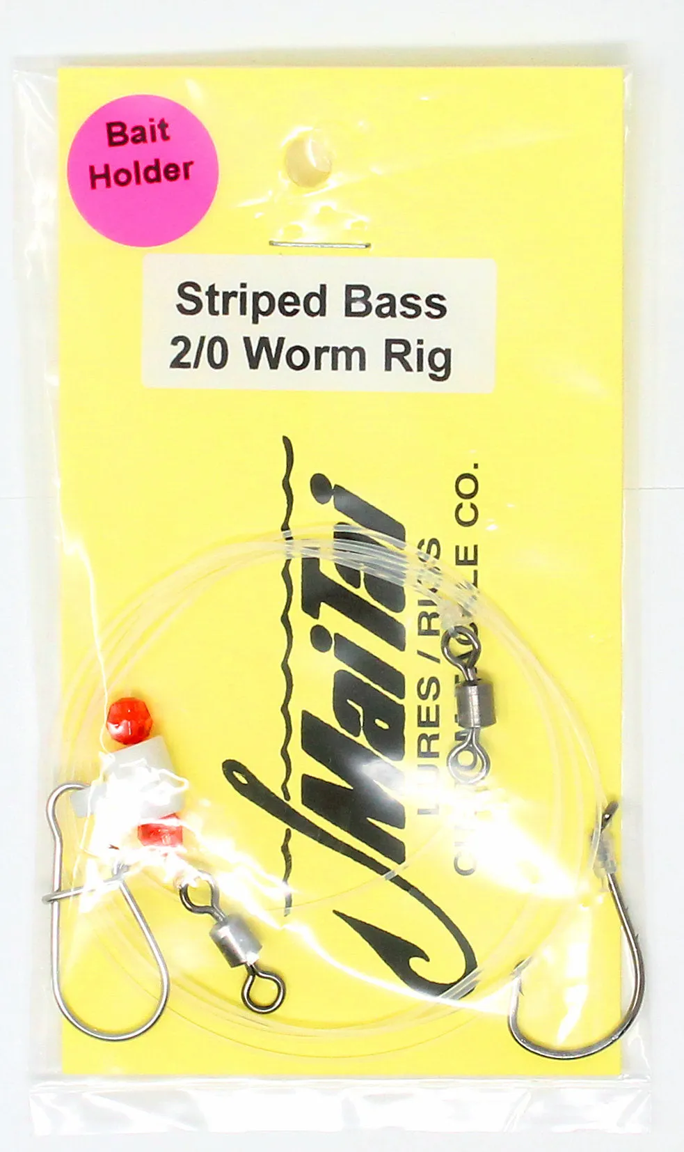 MaiTai Striped Bass Worm Rig