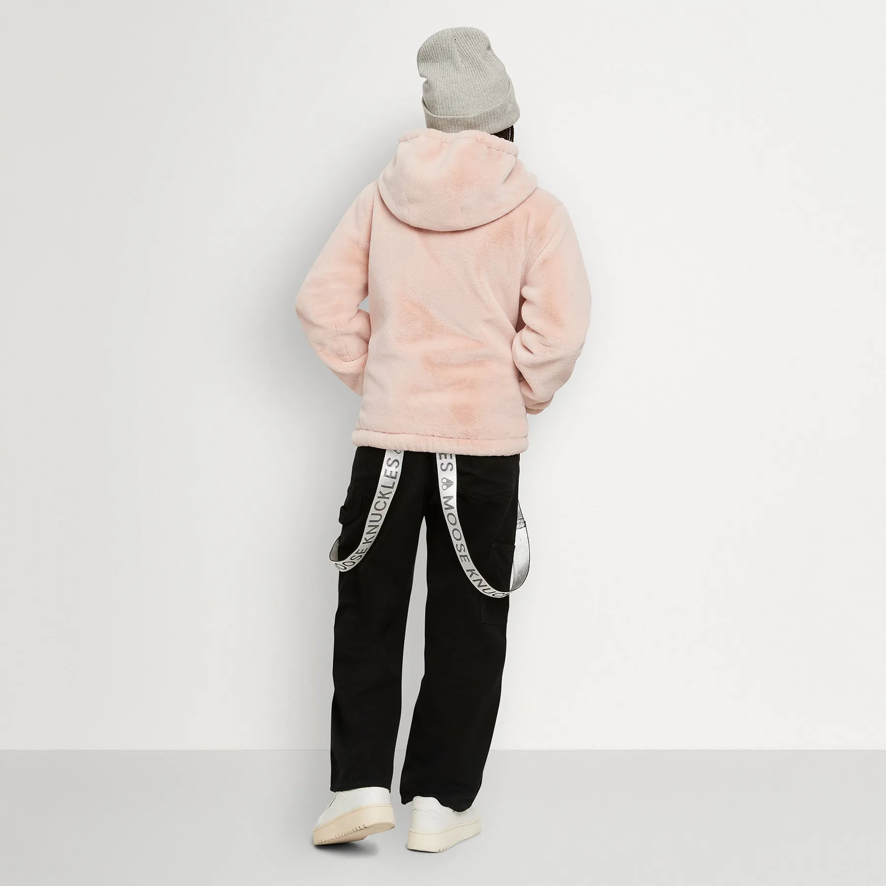 MOOSE KNUCKLES Simcoe Reversible Bunny Jacket - Dusty Rose