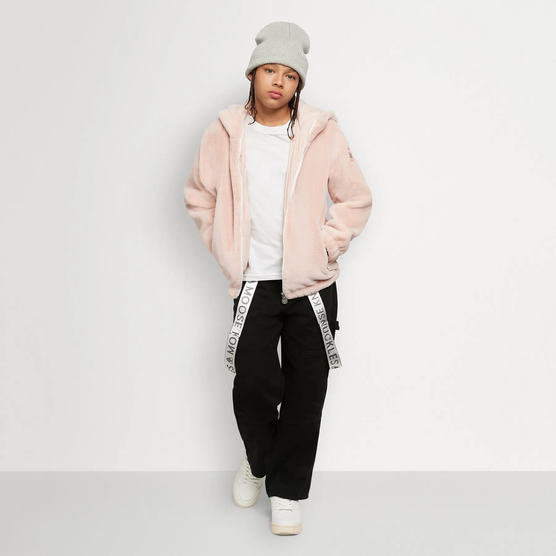 MOOSE KNUCKLES Simcoe Reversible Bunny Jacket - Dusty Rose