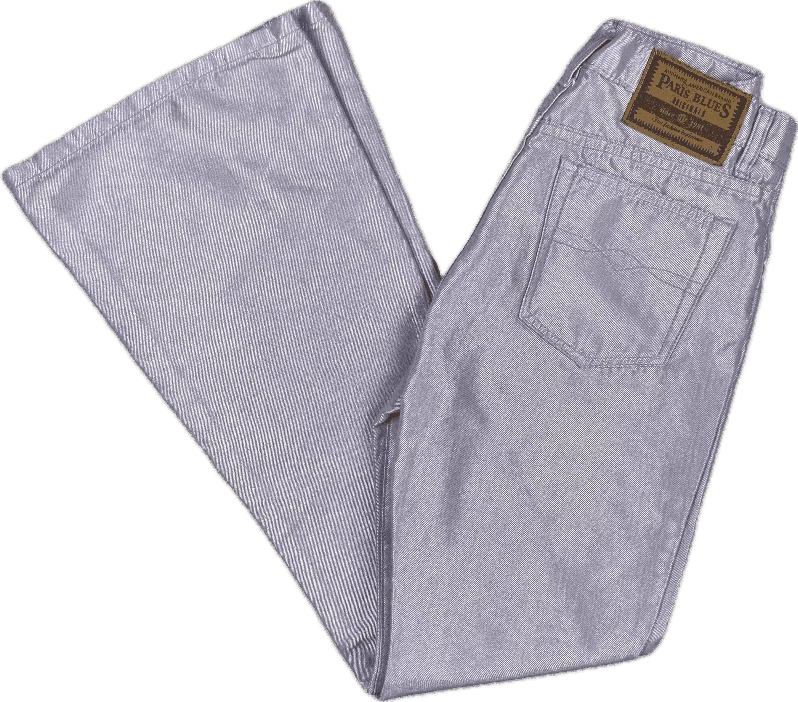 Paris Blues USA Made 90's Vintage Purple Flares - Suit Size 8