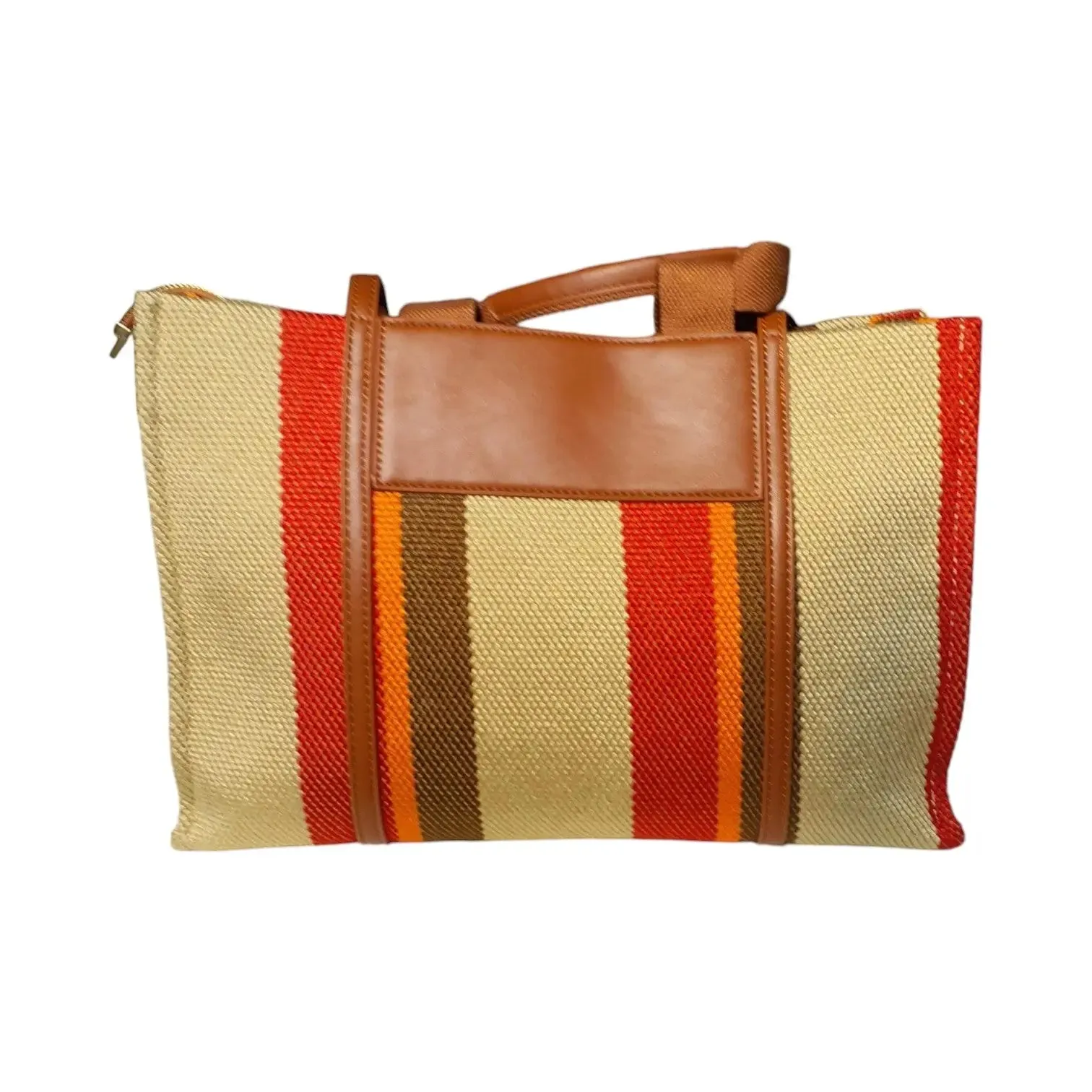 Striped Tote Bag