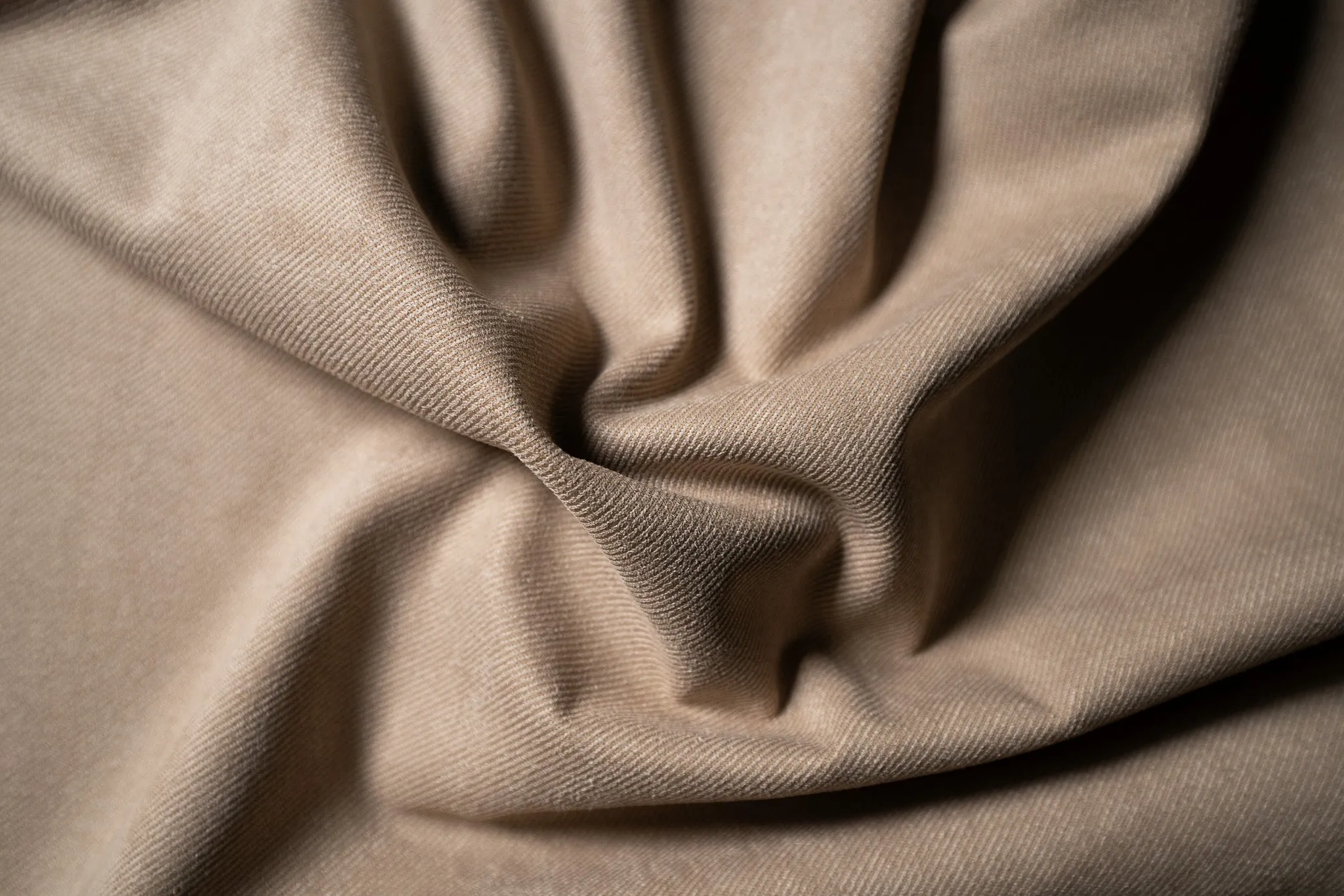 The Suede Twill Track Shirt