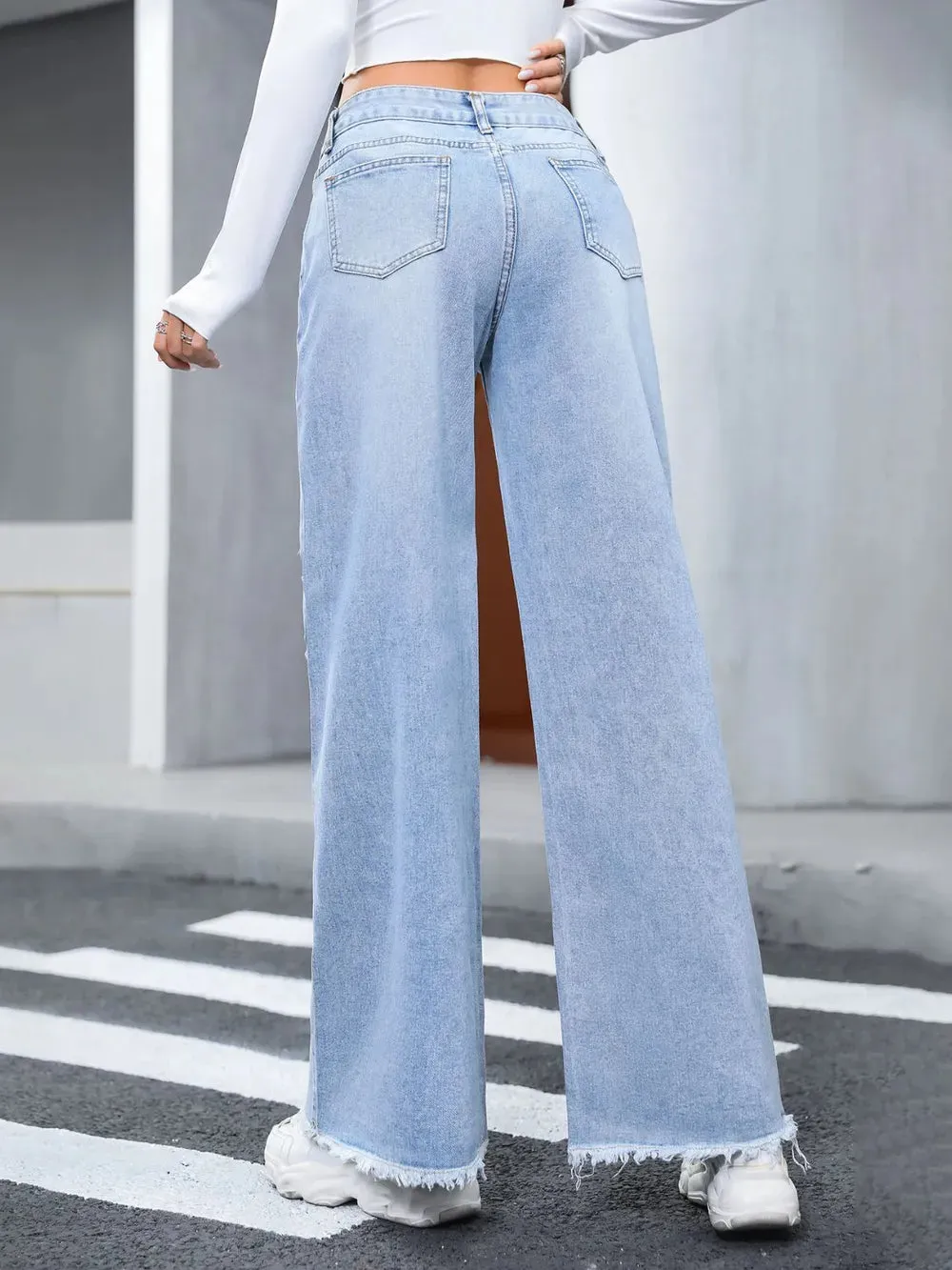 Women’s flared Leg Jeans casual wear